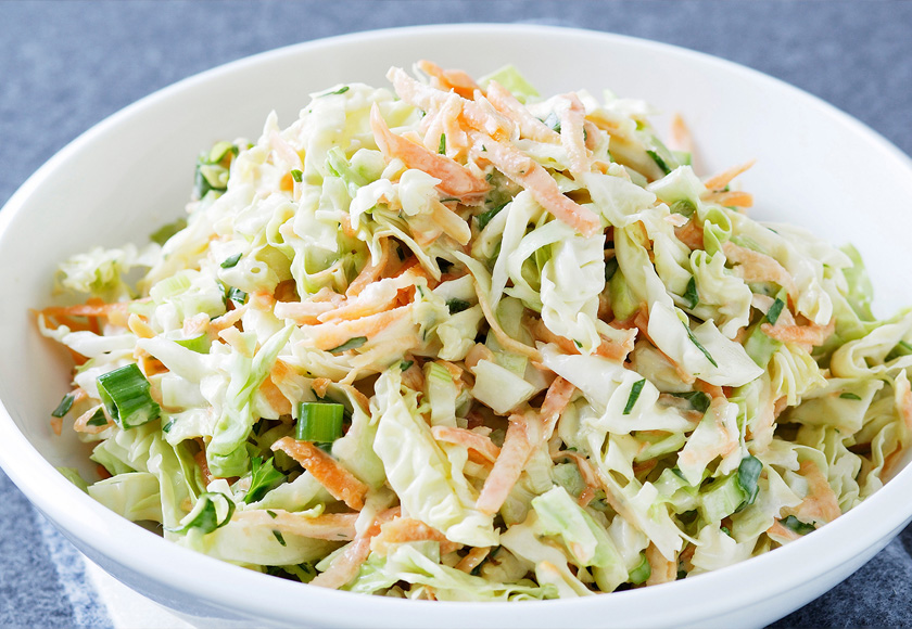 Recette de la salade de chou à la québécoise 